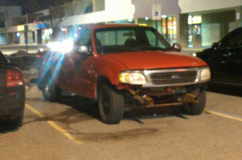 F150 Missing Bumper - Busted by Busted Ride