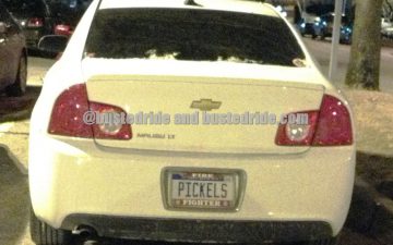 Pickels - Vanity License Plate by Busted Ride
