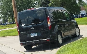Future Spy photo Ford Transit Connect - Spy Photo by Busted Ride