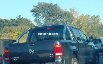 VW Armarok Spotted in Michigan - Spy Photo by Busted Ride