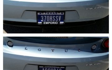 370HSSV is Asshole - Vanity License Plate by Busted Ride