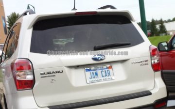 JAM CAR - Vanity License Plate by Busted Ride