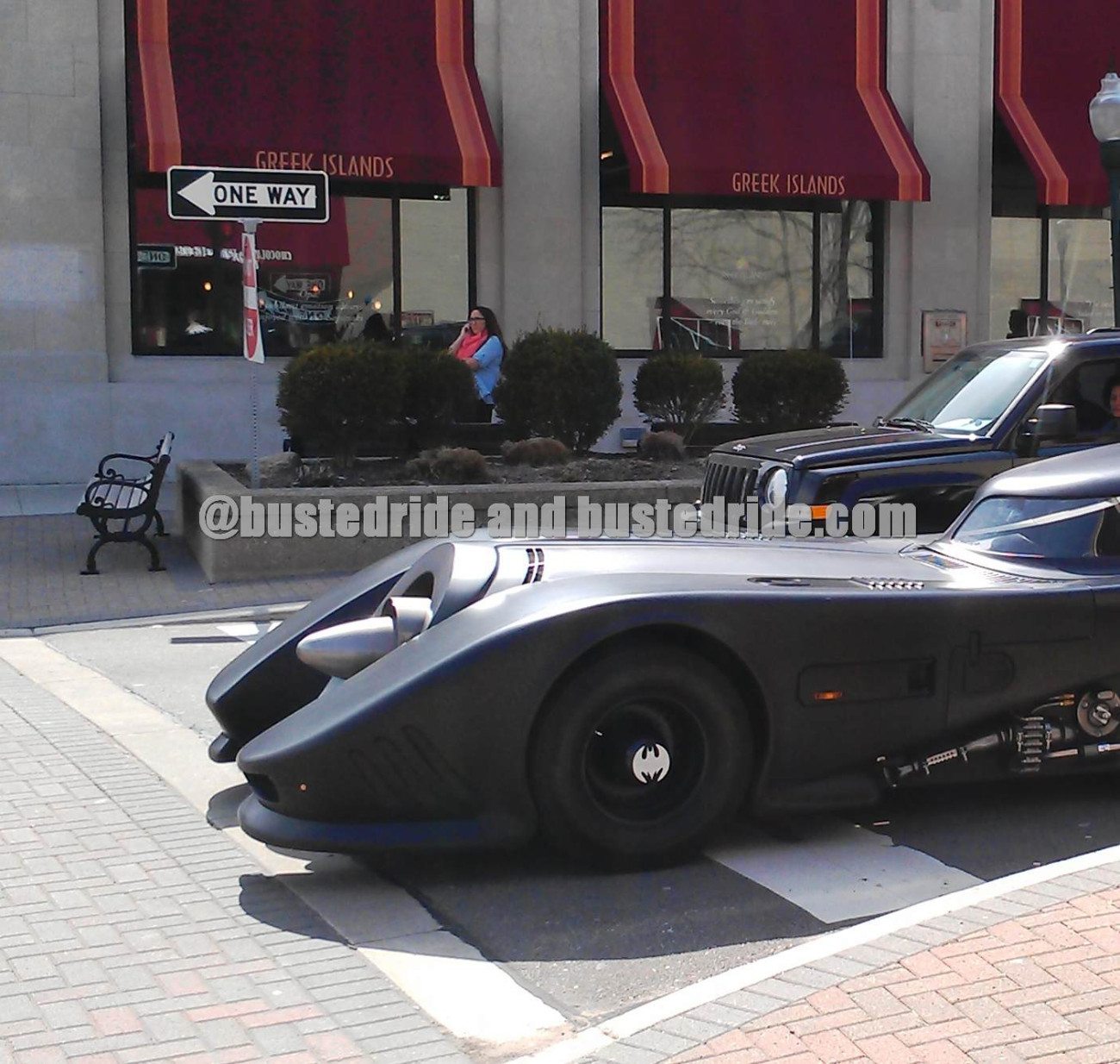 Batmobile - Vanity License Plate by Busted Ride