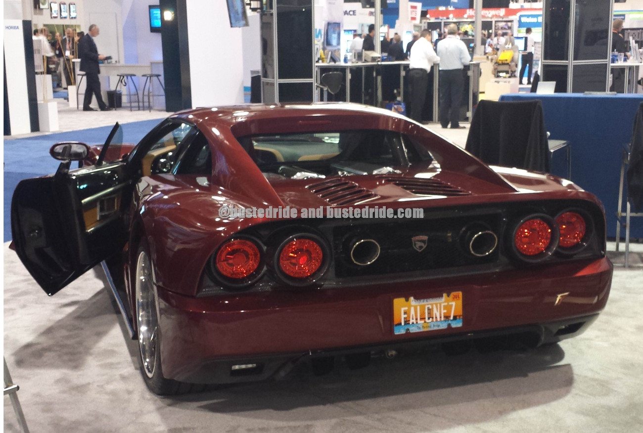 Falcon F7 - Vanity License Plate by Busted Ride