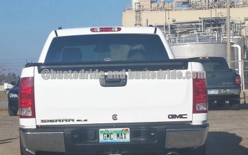 GMC MAX - Vanity License Plate by Busted Ride