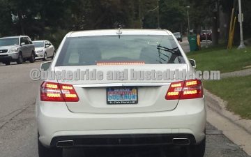 GODKNOW - Vanity License Plate by Busted Ride