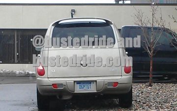 06PTGT Cruiser - Vanity License Plate by Busted Ride