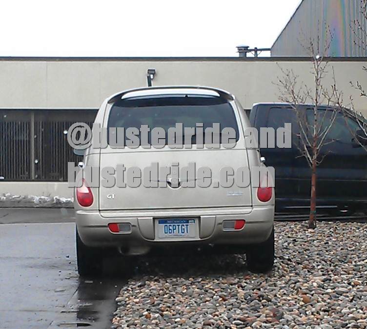 06PTGT Cruiser - Vanity License Plate by Busted Ride