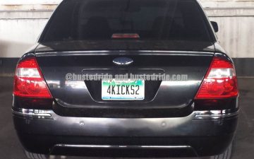 4Kicks2 - Vanity License Plate by Busted Ride