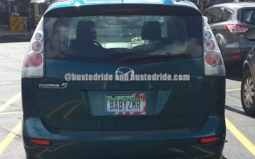 BABYZMR - Vanity License Plate by Busted Ride