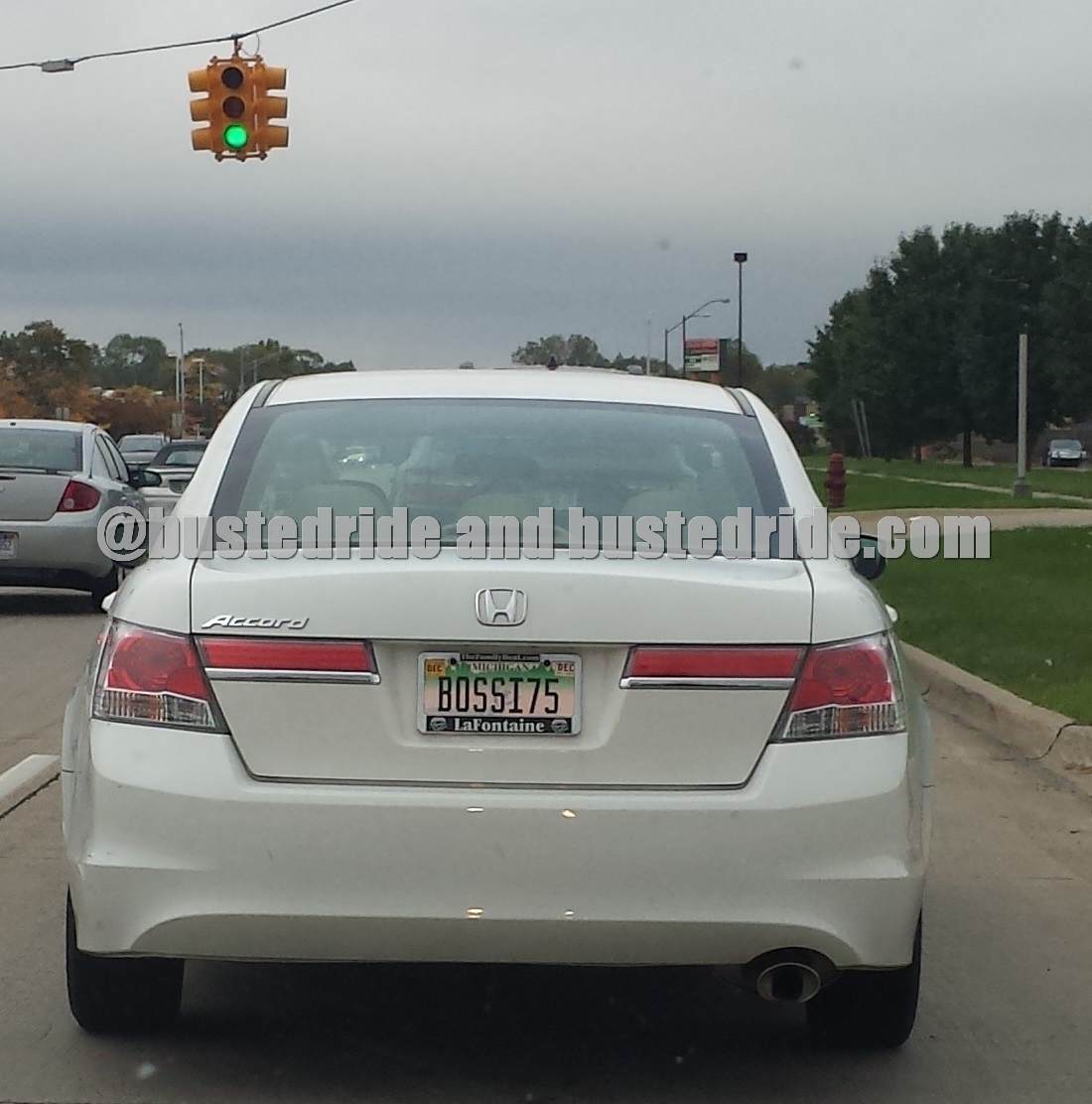 Boss I-75 - Vanity License Plate by Busted Ride