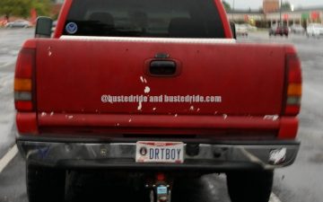 DRTBOY - Vanity License Plate by Busted Ride