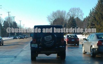 LIFTED1 - Vanity License Plate by Busted Ride