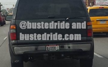 Fathers Day edition - Vanity License Plate by Busted Ride