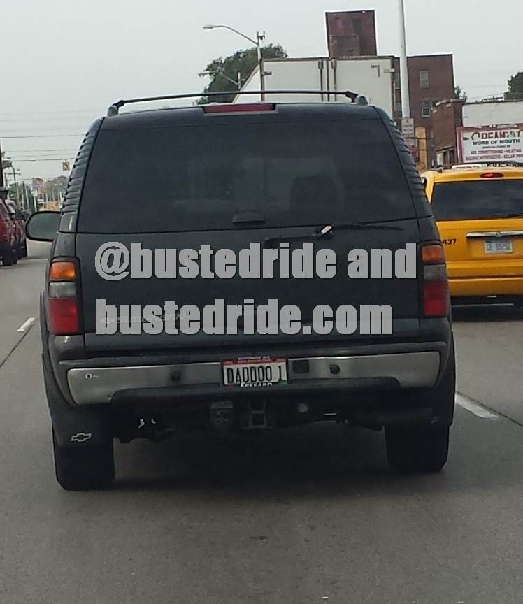 Fathers Day edition - Vanity License Plate by Busted Ride