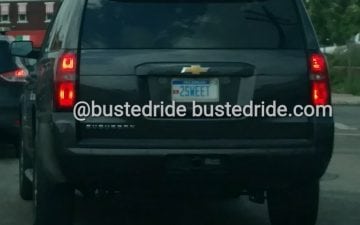 2Sweet - Vanity License Plate by Busted Ride