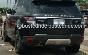 TB77 - Vanity License Plate by Busted Ride