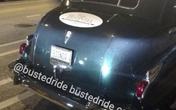 BIONDA - Vanity License Plate by Busted Ride