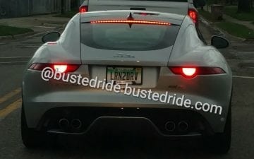 LRN2DRV - Vanity License Plate by Busted Ride