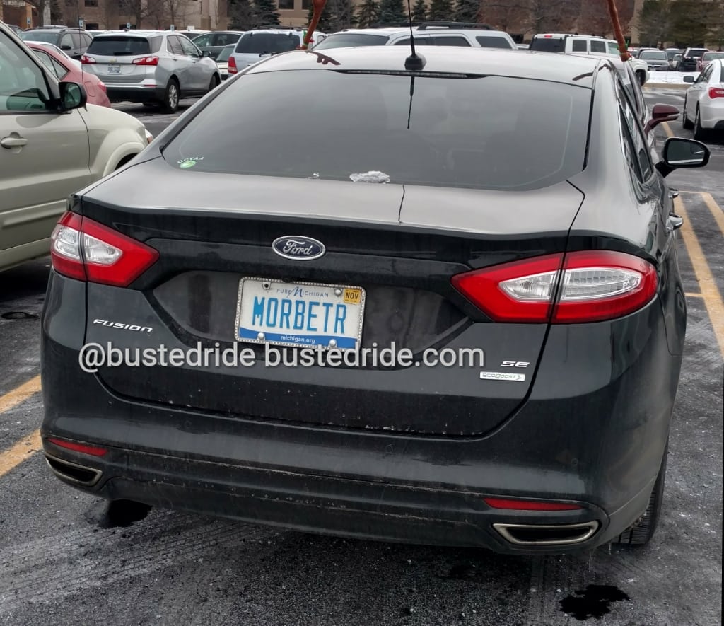 MoreBetR - Vanity License Plate by Busted Ride