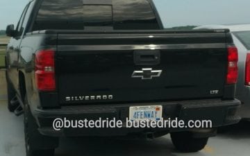 4FENWAY - Vanity License Plate by Busted Ride