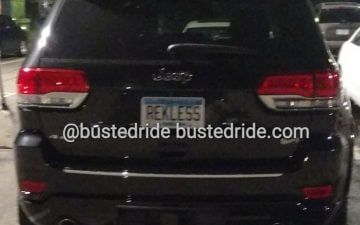 REKLESS - Vanity License Plate by Busted Ride