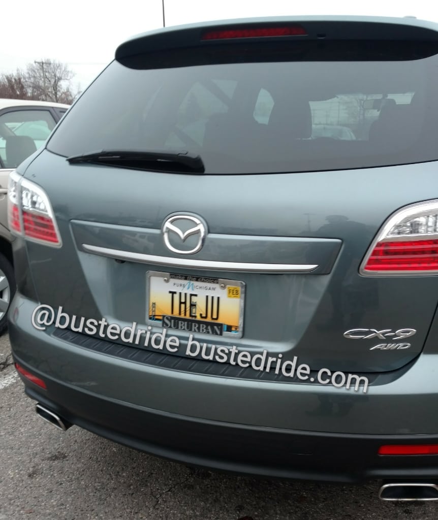 THEJU - Vanity License Plate by Busted Ride