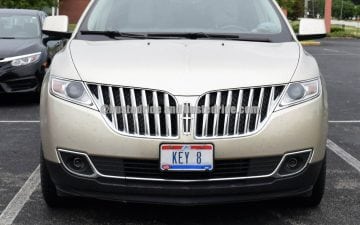 KEY 8 - Vanity License Plate by Busted Ride