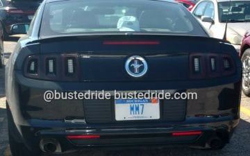 MM7 - Vanity License Plate by Busted Ride