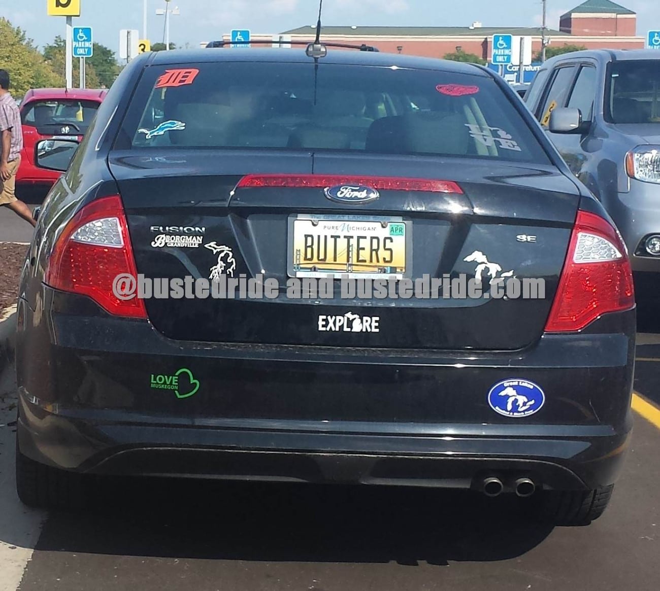 BUTTERS - Vanity License Plate by Busted Ride