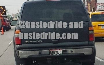 Daddoo 1 - Vanity License Plate by Busted Ride