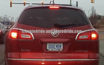 GOALMOM - Vanity License Plate by Busted Ride