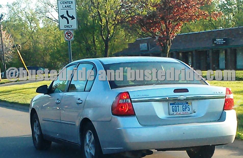 Are you Lost - Vanity License Plate by Busted Ride