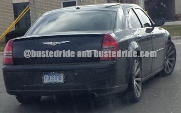 HOTSRT8 - Vanity License Plate by Busted Ride