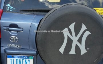 ILOVENY - Vanity License Plate by Busted Ride