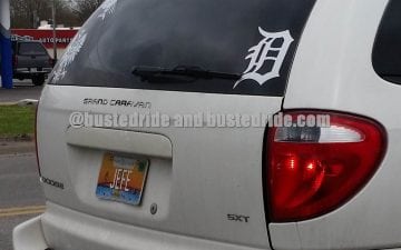 Jefe - Vanity License Plate by Busted Ride
