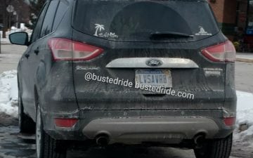 LVSAVRB - Vanity License Plate by Busted Ride