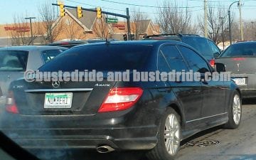 NUMBER1 - Vanity License Plate by Busted Ride