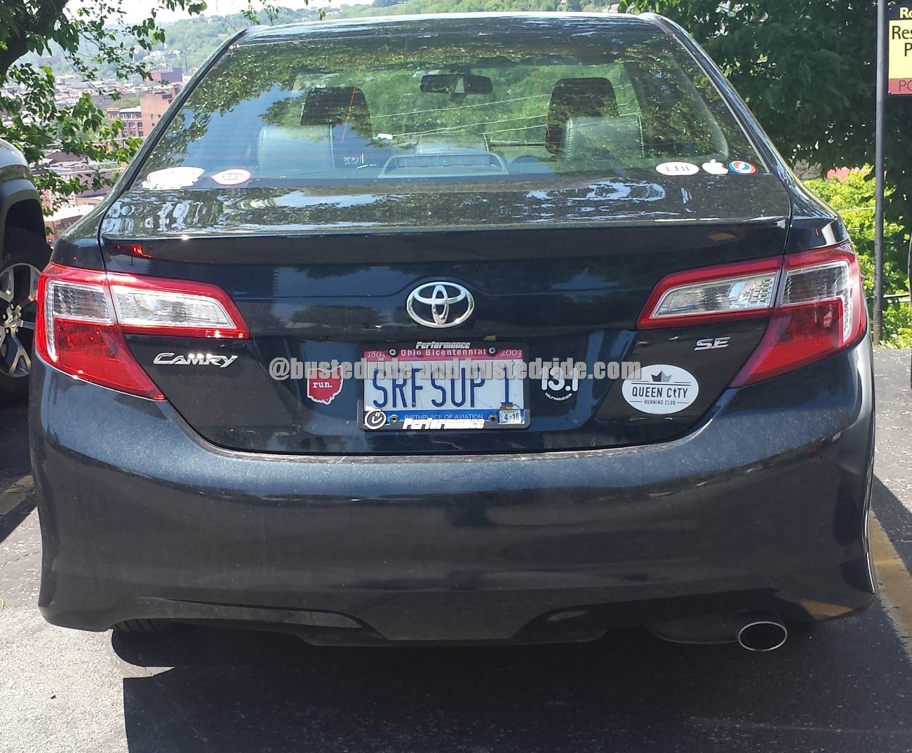 SRFSUP 1 - Vanity License Plate by Busted Ride