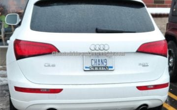 CHAN9 - Vanity License Plate by Busted Ride