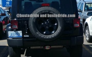 JEEPN1T - Vanity License Plate by Busted Ride