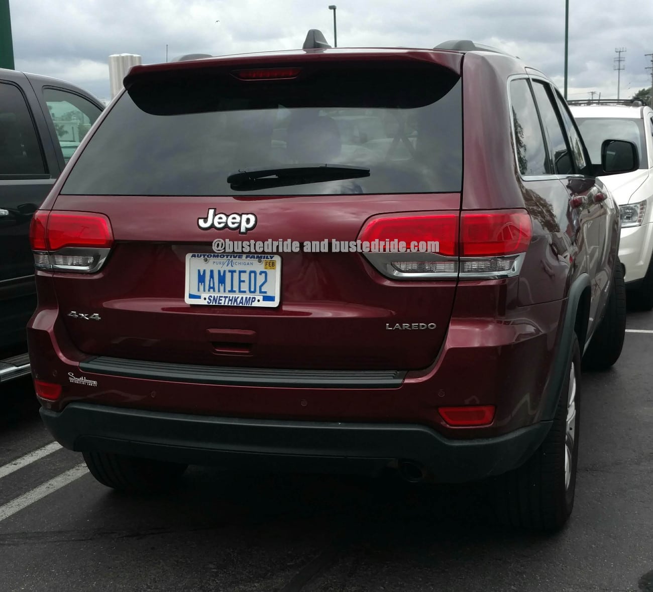 MAMIE02 Happy Grand Parents Day - Vanity License Plate by Busted Ride