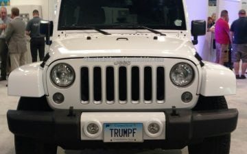 TRUMPF - Vanity License Plate by Busted Ride