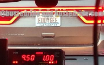 EddyGee - Vanity License Plate by Busted Ride