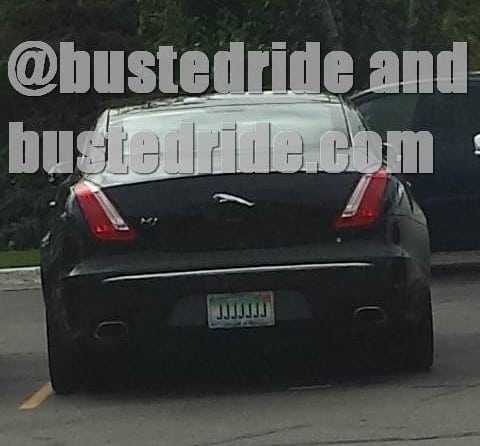 JJJJJJJ - Vanity License Plate by Busted Ride