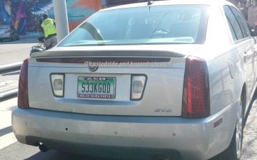 S33KGOD - Vanity License Plate by Busted Ride
