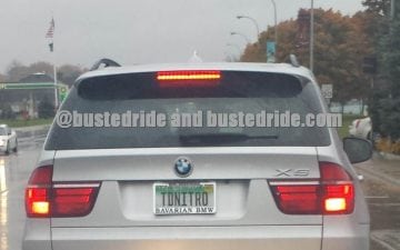 TDNITRO - Vanity License Plate by Busted Ride