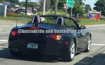 Z4GPS - Vanity License Plate by Busted Ride