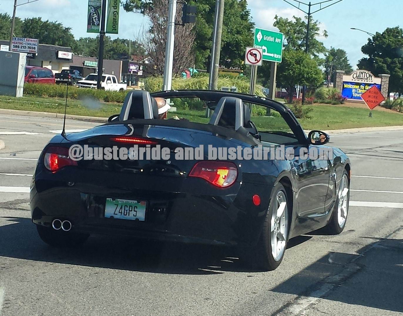 Z4GPS - Vanity License Plate by Busted Ride