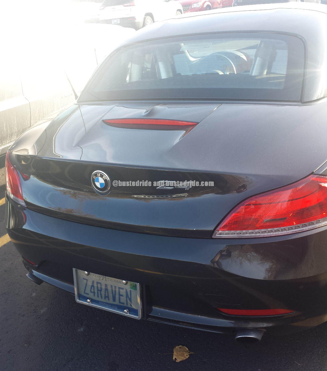 Z4RAVEN - Vanity License Plate by Busted Ride